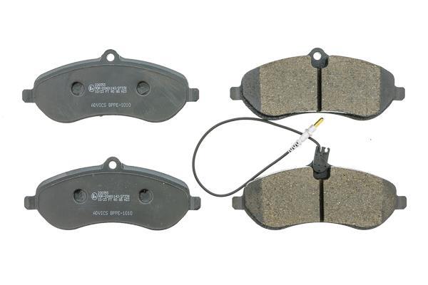 Jeu de 4 plaquettes de frein AISIN ref. BPPE-1010